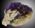 Gorgeous Cubic Fluorite on Bladed Barite - Cave-in-Rock, Illinois #32194-2
